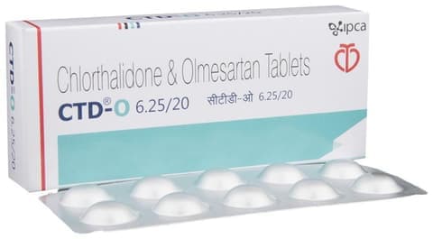 CTD-O 6.25/20 Tablet