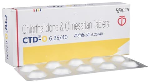 CTD-O 6.25/40 Tablet