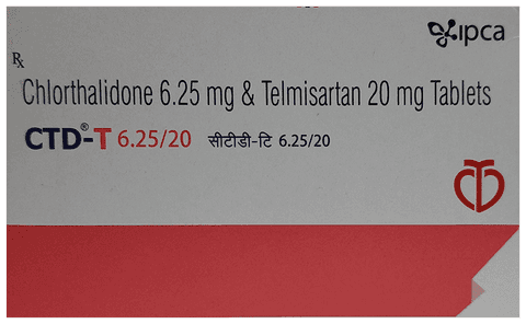 CTD-T 6.25/20 Tablet