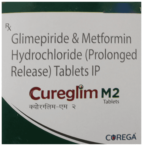 Cureglim M 2mg/500mg Tablet