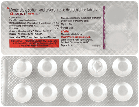XL Mont 5mg/10mg Tablet