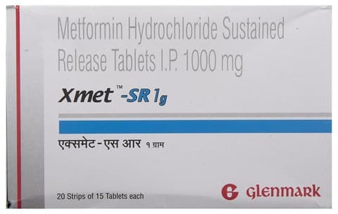 Xmet-SR 1g Tablet