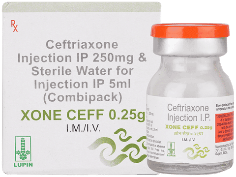 Xone Ceff 250mg Injection
