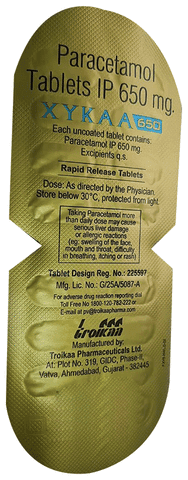 Xykaa Rapid 650 Tablet