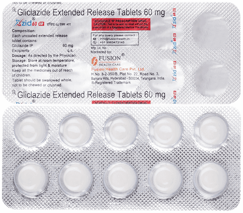 Xzid 60 XR Tablet