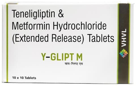 Y Glipt M 500mg/20mg Tablet ER