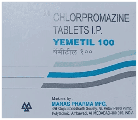 Yemetil 100mg Tablet