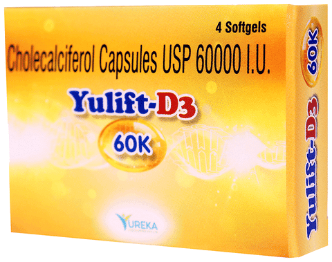 Yulift-D3 60K Softgel Capsule