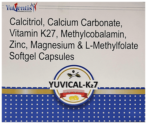 Yuvical-K2 7 Softgel Capsule