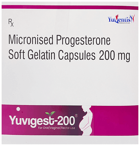 Yuvigest 200 Soft Gelatin Capsule