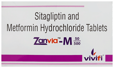 Zanvia-M 50/500 Tablet