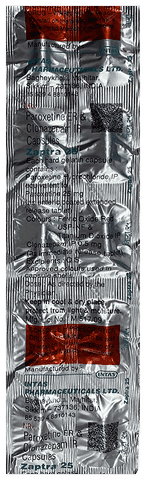 Zaptra 25mg/0.5mg Capsule ER