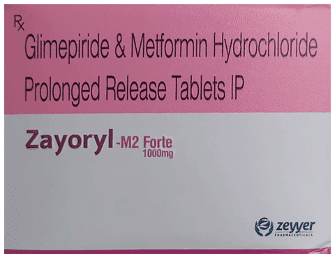 Zayoryl-M2 Forte 1000mg Tablet PR