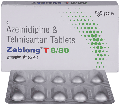 Zeblong T 80mg/8mg Tablet