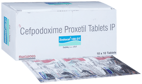 Zedocef 100mg Tablet DT
