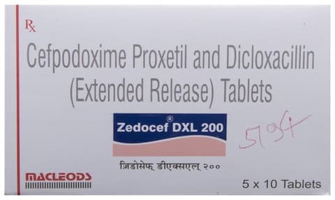 Zedocef Dxl 200 Tablet ER