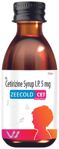 Zeecold CET Junior Syrup