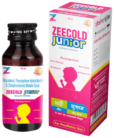 Zeecold Junior Tutti Frutti Syrup