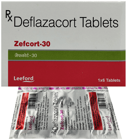 Zefcort 30mg Tablet