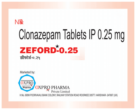 Zeford 0.25 Tablet