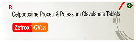 Zefrox-CV 325 Tablet