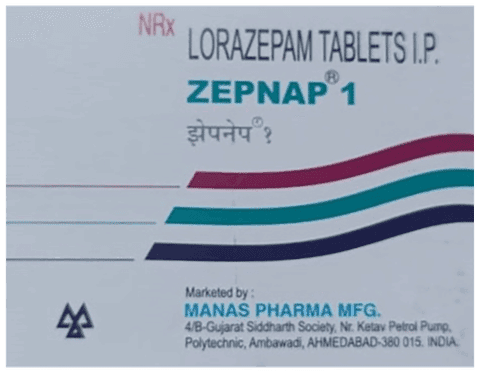 Zepnap 1mg Tablet