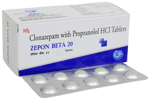 Zepon Beta 20 Tablet