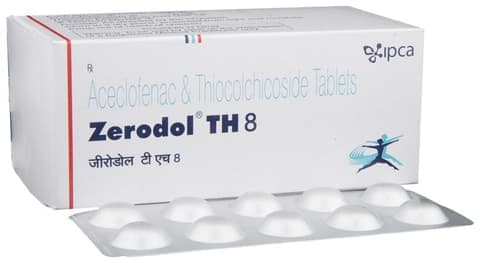 Zerodol TH 8 Tablet
