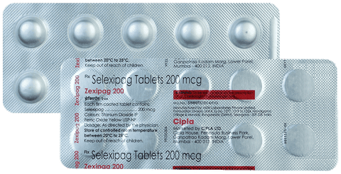 Zexipag 200mcg Tablet
