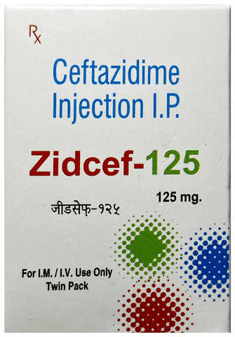 Zidcef 125 Injection