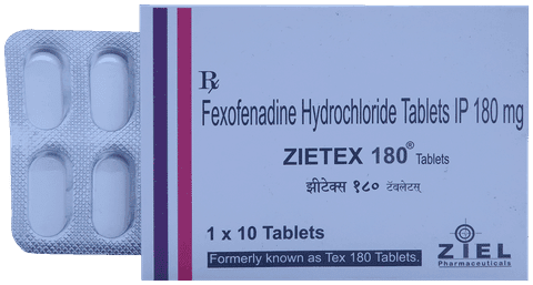 Zietex 180mg Tablet