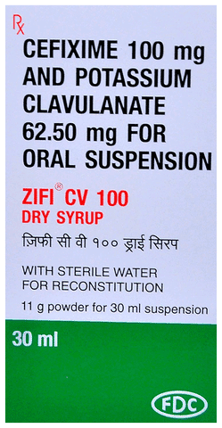 Zifi CV 100 Dry Syrup