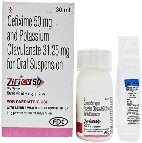 Zifi CV 50 Dry Syrup