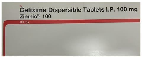 Zimnic 100mg Tablet DT