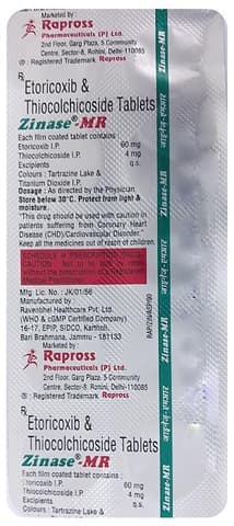 Zinase-MR Tablet