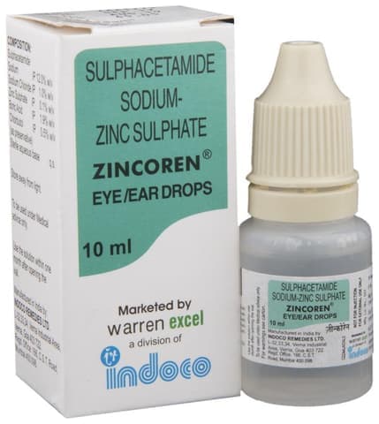 Zincoren Eye/Ear Drops