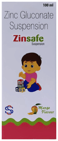 Zinsafe Oral Suspension Mango