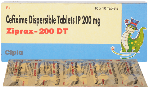 Ziprax 200 DT Tablet