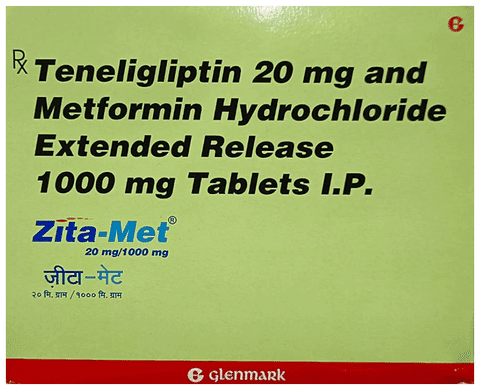 Zita-Met 1000mg/20mg Tablet ER