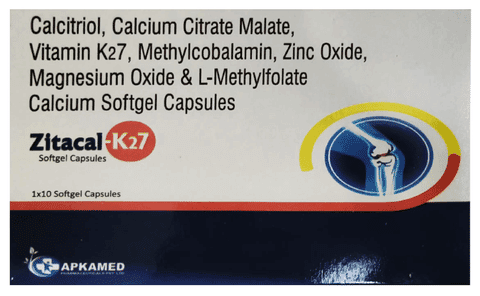 Zitacal-K27 Softgel Capsule