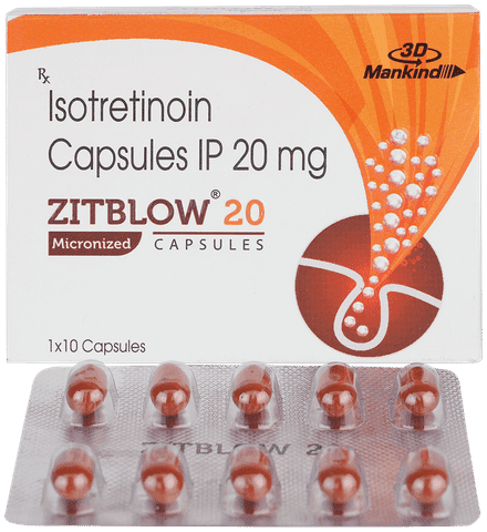 Zitblow 20mg Soft Gelatin Capsule