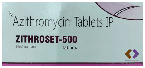 Zithroset 500mg Tablet