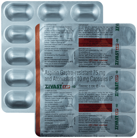Zivast ASP 10 Capsule