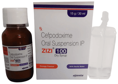 Zizi 100 Dry Syrup Orange