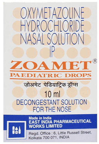 Zoamet Paediatric Nasal Drops