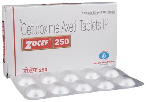 Zocef 250 Tablet