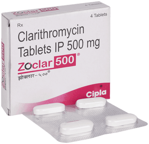 Zoclar 500mg Tablet