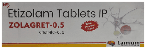 Zolagret 0.5 Tablet