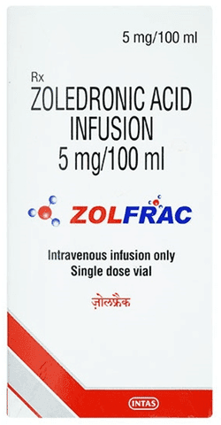 Zolfrac 5mg/100ml Injection