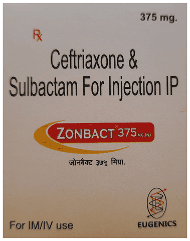 Zonbact 250mg/125mg Injection